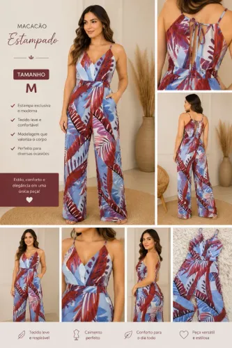 Macacão Dream Fashion Tam M