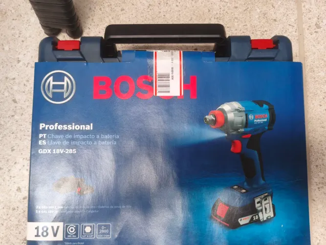 Chave de impacto a bateria Bosch GDX 18V - 285