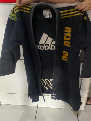 Kimono Adidas JJ500 Original A2 (180) + Calça | Jiu-Jítsu