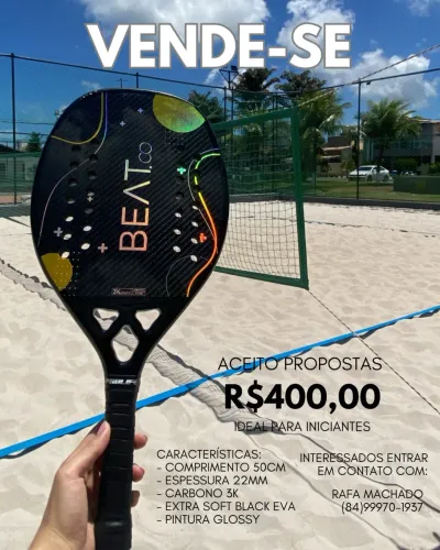 RAQUETE DE BEACH TENNIS
