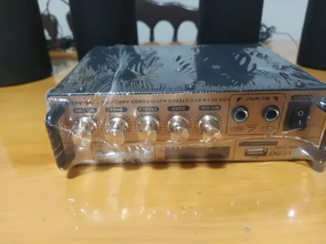 Kit para som ambiente 4 caixas Bluetooth