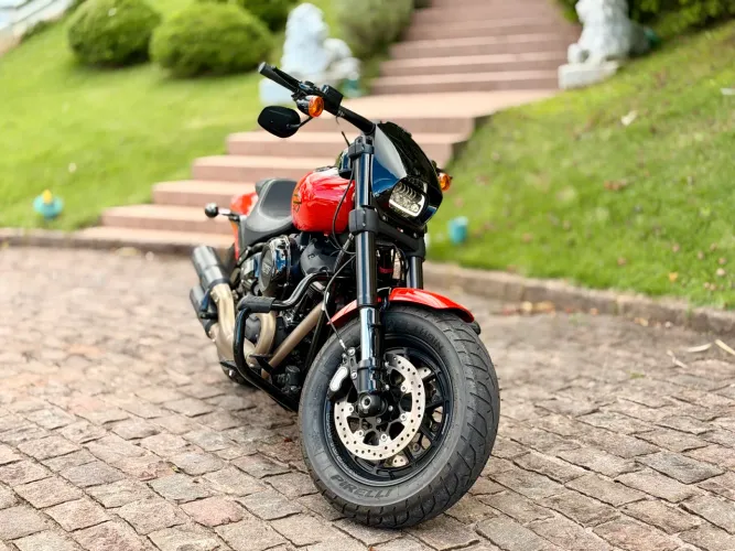 Fat Bob raríssima cor Performance Orange
