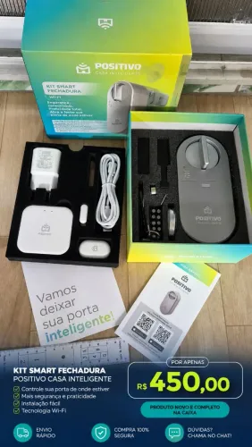 Kit smart fechadura positivo
