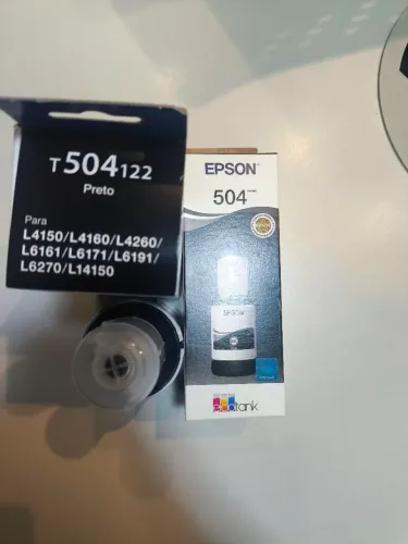 Tinta Epson preta 504