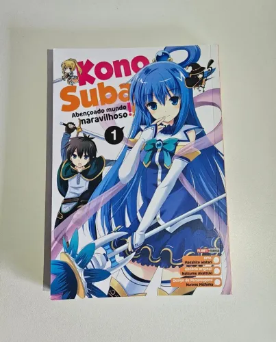 Konosuba abençoado mundo maravilhoso volume 1