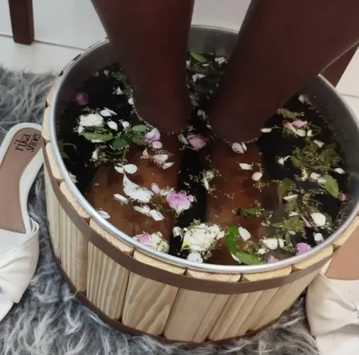 Ofurô para escalda pés 