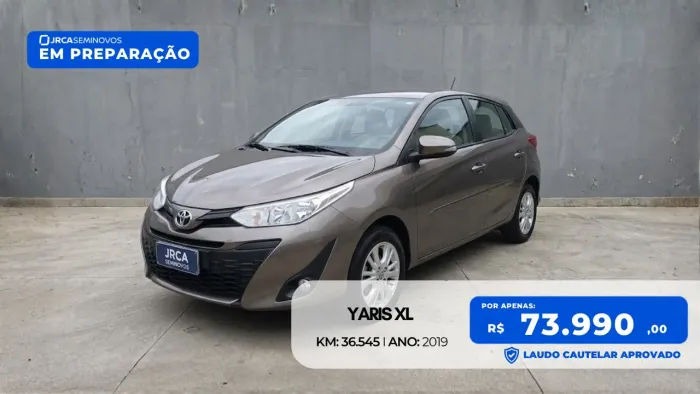 Toyota Yaris XL 1.3 Flex 16V 5P Aut. 2019