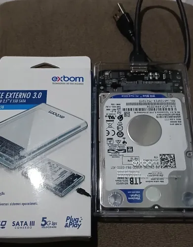 Hd 1 tera com CASE