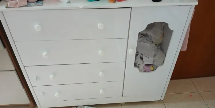 Cômoda quarto bebê prática e bonita