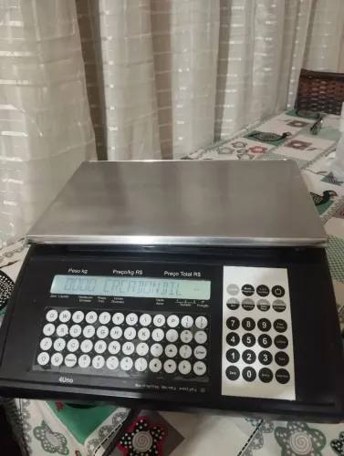 Balança digital etiqueta