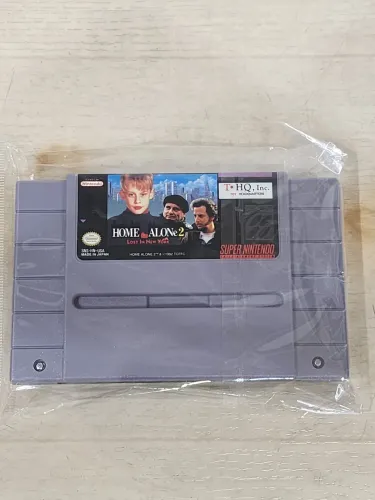 Home Alone 2 Lost in New York de snes cartucho original