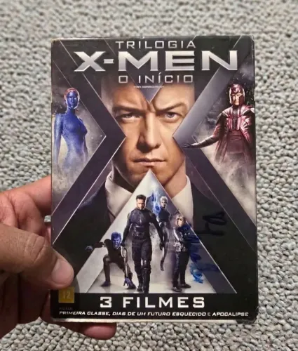 DVD Trilogia X-Men O Início Autografado por Lana Condor