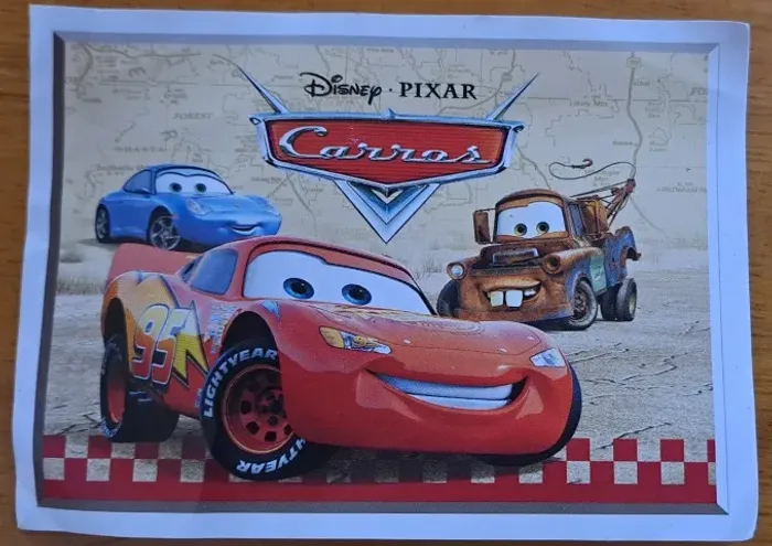 ADESIVO DISNEY PIXAR CARS