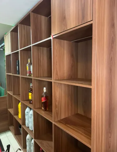 Prateleira bebidas distribuidora com led