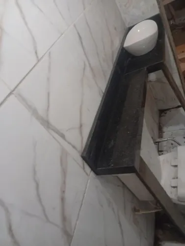 Bancada de banheiro no preto são gabriel