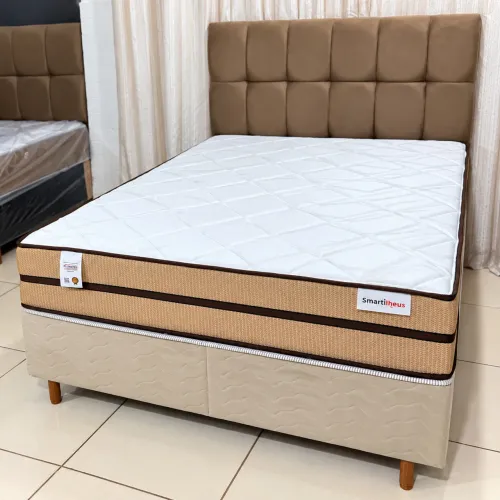 Cama box Casal Mola Ensacada - entrega grátis