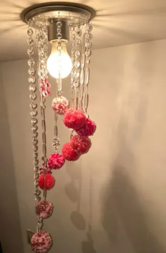 Decoração para quartinho infantil pompom muito lindooo