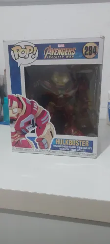 Funko Pop Hulkbuster #294 da Marvel/Avengers Infinity War (com caixa)