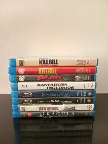 Lote de Filmes em Blu Ray Originais Raridade Excelente Qualidade!