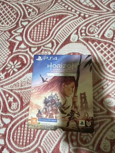 Horizon Forbidden West Edição Especial -Ps4 compatível Ps5 mídia física
