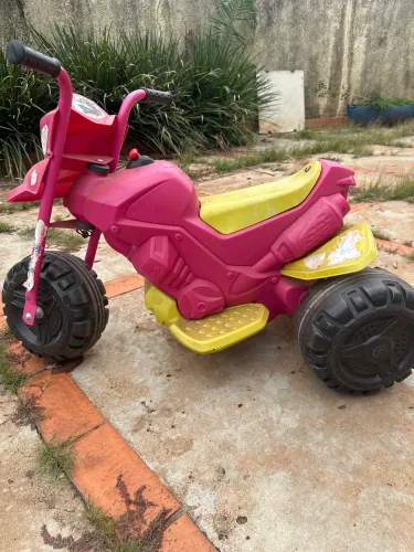 Motinha Elétrica Infantil Bandeirante Rosa