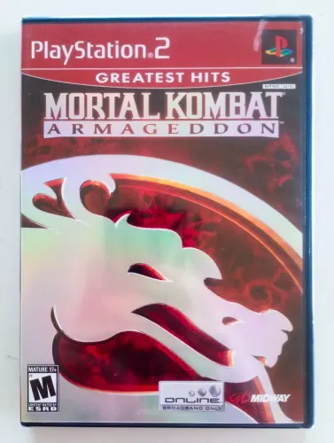 Jogos ps2 original LACRADO - Mortal Kombat Armageddon - FAÇO OLX PAY !