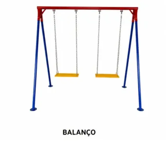 Balanço 2 lugares de ferro