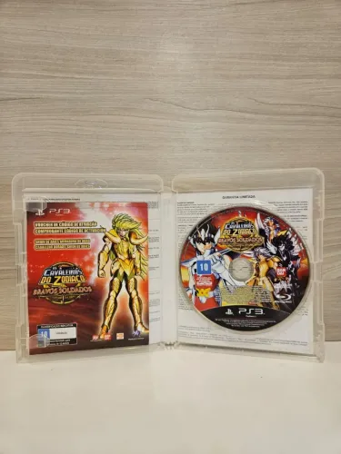 Jogo de PS3 - Os Cavaleiros do Zodíaco (JPN com legendas)