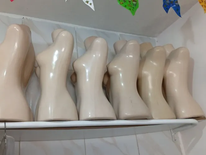 Manequim meio corpo