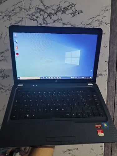 notebook HP 14" AMD dual core + 128gb + 6 GB SSD seminovo!
