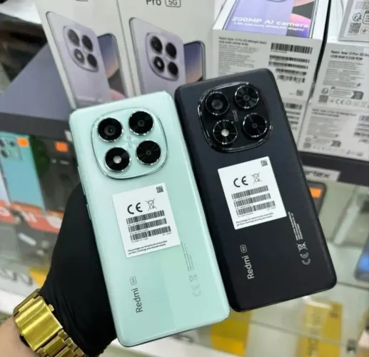 Celular Redmi Note 14 Pro 5G NFC 256GB 08GB RAM Verde Preto Lacrado 