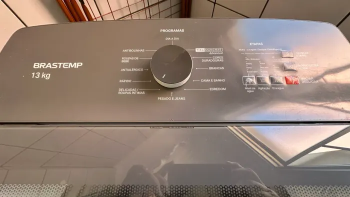 Máquina de lavar Brastemp 13Kg modelo BWM13AB