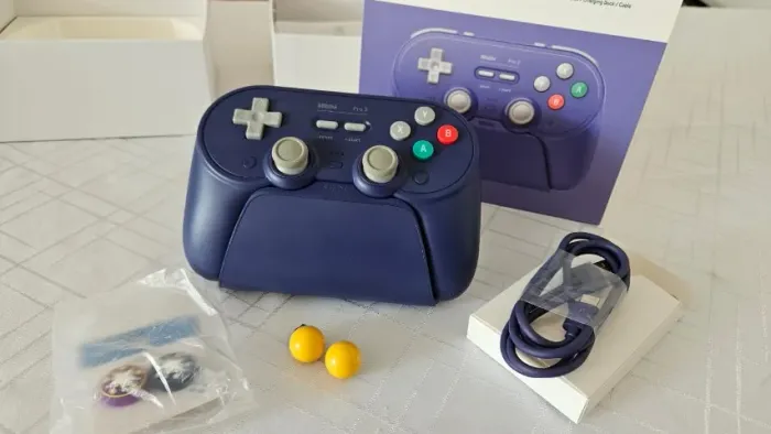 Controle 8Bitdo Pro 3 (Cor Gamecube)