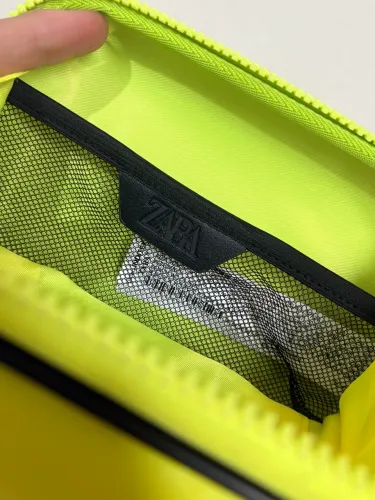 Bolsa/Pochete Zara Verde-Limão Neon ? Excelente Estado