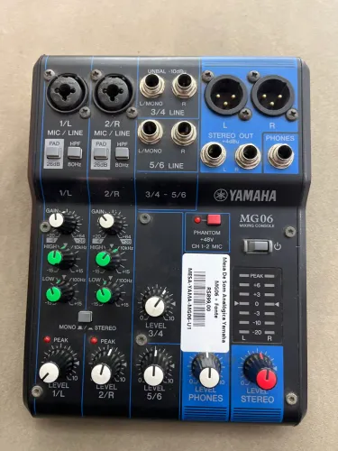 Mesa de som yamaha
