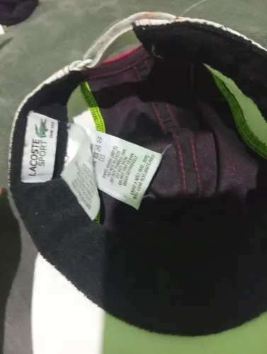 BONÉ SPORT LACOSTE, ORIGINAL COM TAG IMPORTADO.