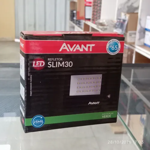 Refletor 30W luz verde Avant