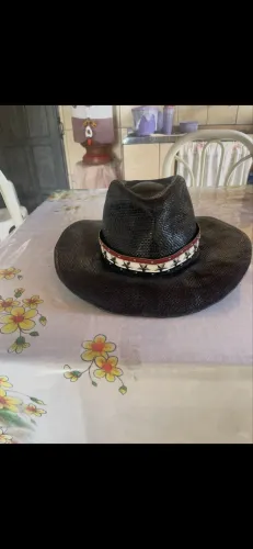 CHAPÉU PRETO COWBOY VINDO DO TEXAS SADDLEBACK HATS