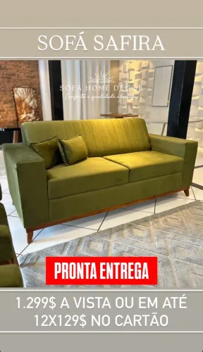 Sofá Safira pronta entrega