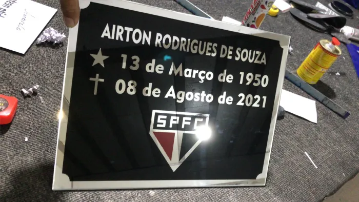 Placas para lápide!