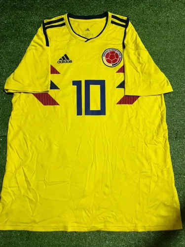 Camisa Seleção Colômbia Home 2018 #10 James Rodríguez
