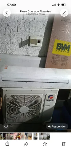 Ar condicionado GREE 33 BTU inverter bem conservado