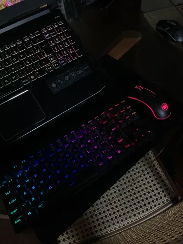 Kit Teclado e Mouse Gamer Redragon
