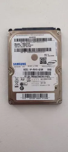 HD de Notebook Samsung 320GB