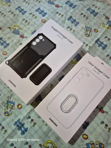 Capas Samsung Galaxy S23+, Rugged & Clear Gadget Case