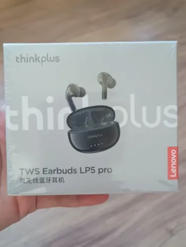 Fone de Ouvido Sem Fio Bluetooth 5.4 Lenovo Thinkplus LP5 Pro Cor Preto