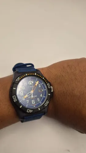 Relogio MasculioTimex Expedition North Freedive Ocean Solar TW2V40300M