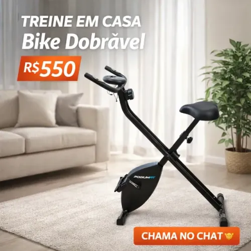 Bicicleta Ergométrica Dobrável PodiumFit