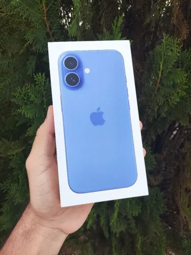 iPhone 16, 128GB, Câmera Principal 48MP, Cores disponíveis: Azul e Branco, Novo / Lacrado