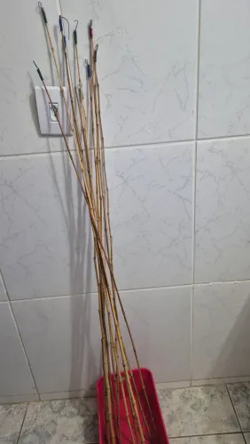 Vara de pescar para festa